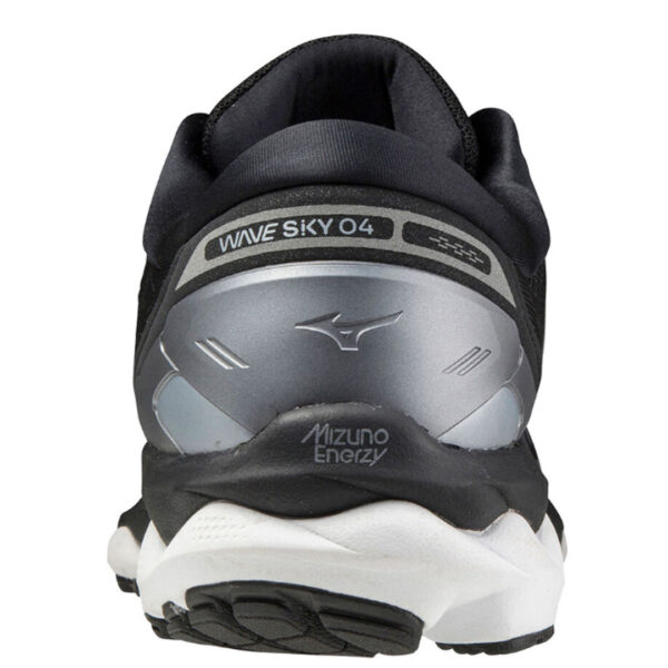 köp mizuno wave sky 4 svart sko skor skobutik löparsko löparskor löpare löpning betterblance back baksida