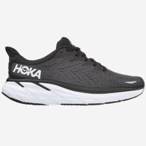 hoka clifton 8 dam sko noir black löparsko