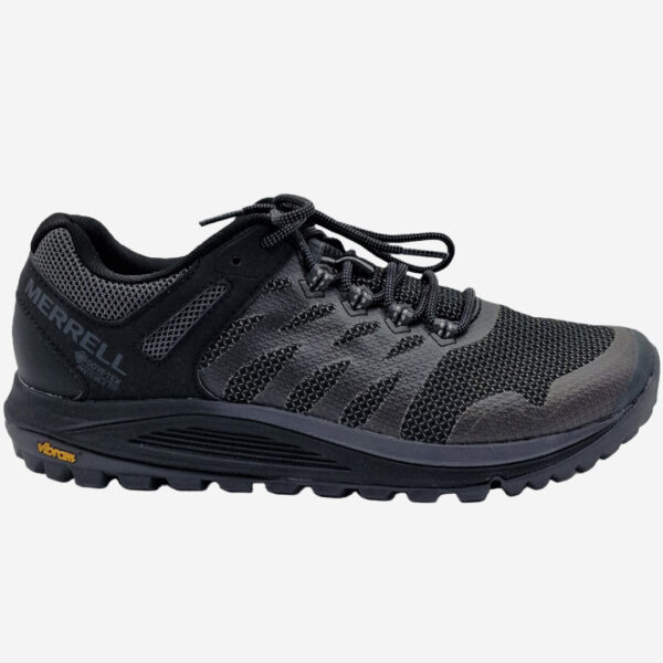 merrell nova 2 herr svart black rock noir vattentät sko