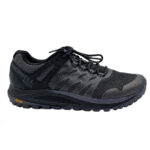 merrell nova 2 herr svart black rock noir sko