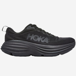 Hoka bondi 8 herr extra bred x-wide man svart black sko