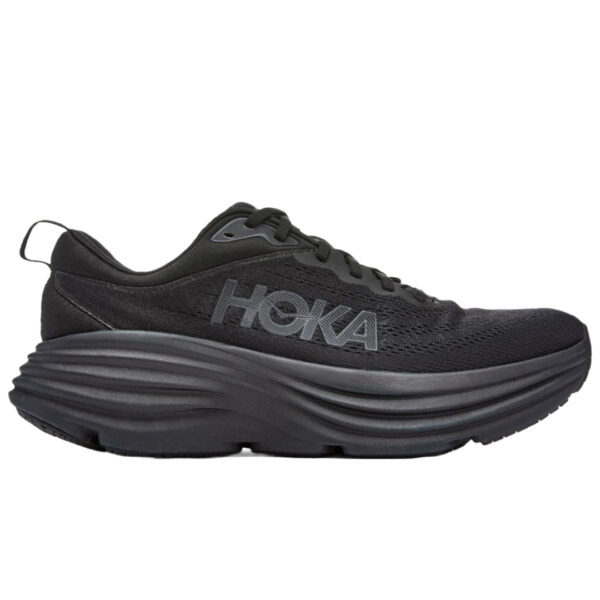 köp Hoka bondi 8 dam wide bred breda hoka one one svart löparskor skobutik online joggingskor skor för breda fötter