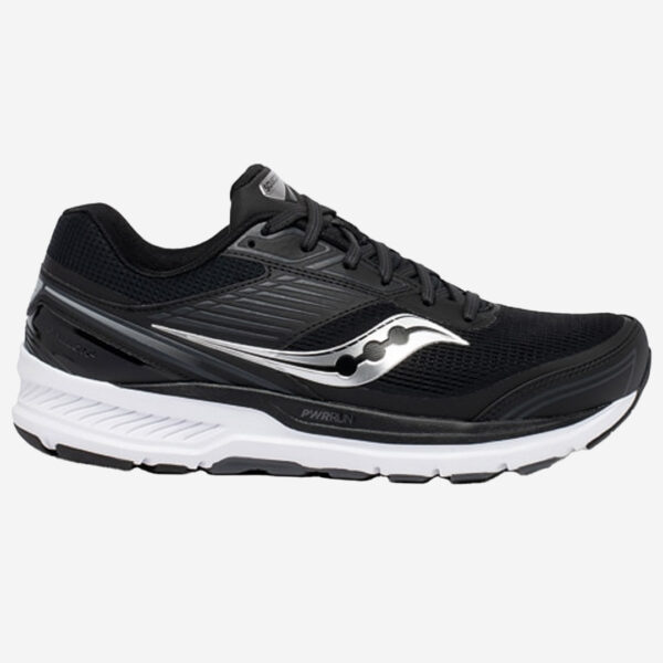 saucony echelon 8 herr wide black white svart vit