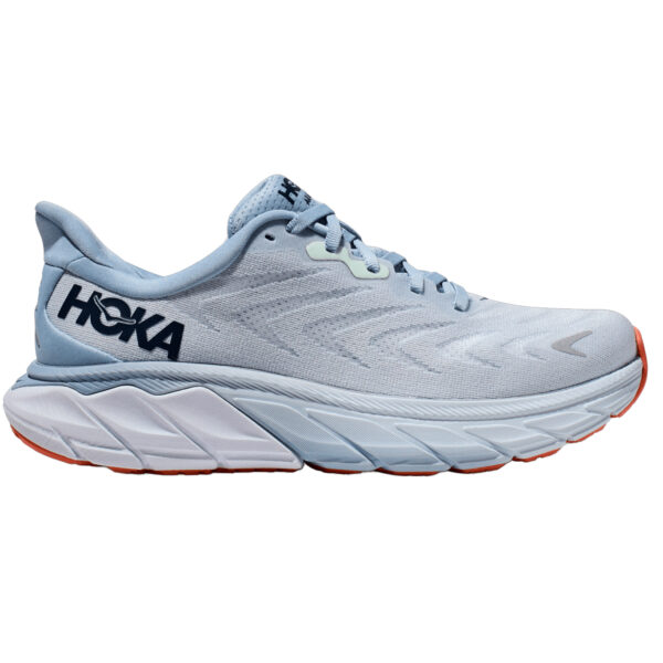 Köp HOKA One One arahi 6 wide bred blå dam jogging löparsko med pronationsstöd svart skobutik online breda fötter