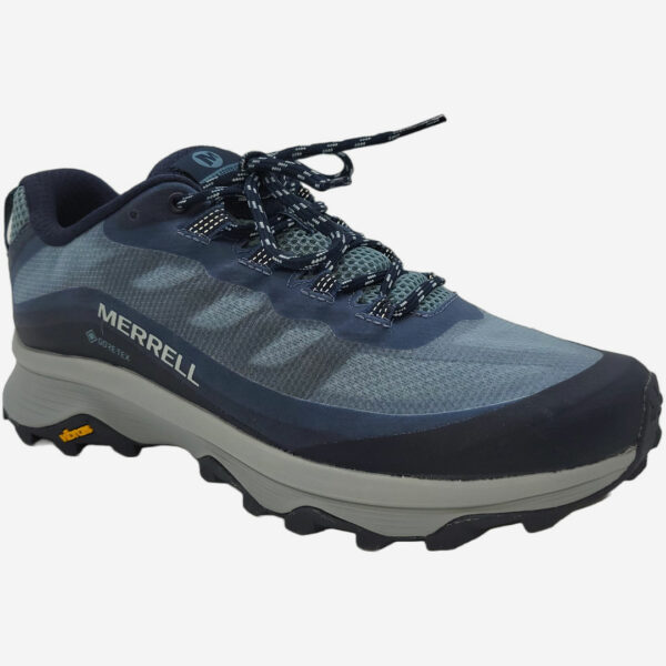 Merrell MOAB Speed GTX gore tex dam blå