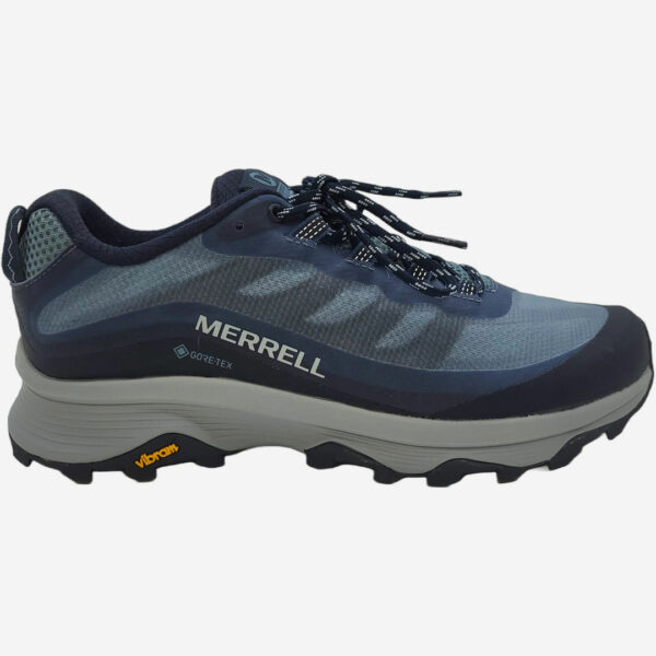 Merrell MOAB Speed GTX gore tex dam blå