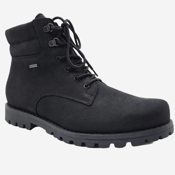 Pomar Olos GTX herr sko vintersko vinterkänga svart gore tex nubuck skinn