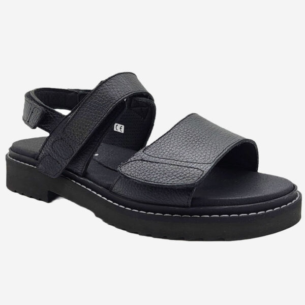 New Feet Sandal Svart Dam