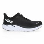 köp svart hoka one one clifton 8 wide bred sko skor skor online webshop sklobutik noir black löparsko löpning löpare
