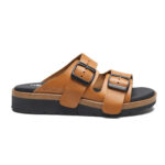 Köp New Feet Slip in Cognac sandal brun ortopedisk sandal otroped sko skor