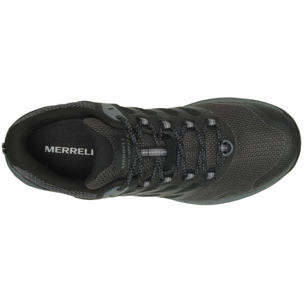 köp Merrell Nova 3 GT gore-tex svart herr sko skor online webshop skobutik top ovan ovansida betterbalance jogging joggingsko löparsko löpare löpning walkingsko promenadsko top ovan ovansida