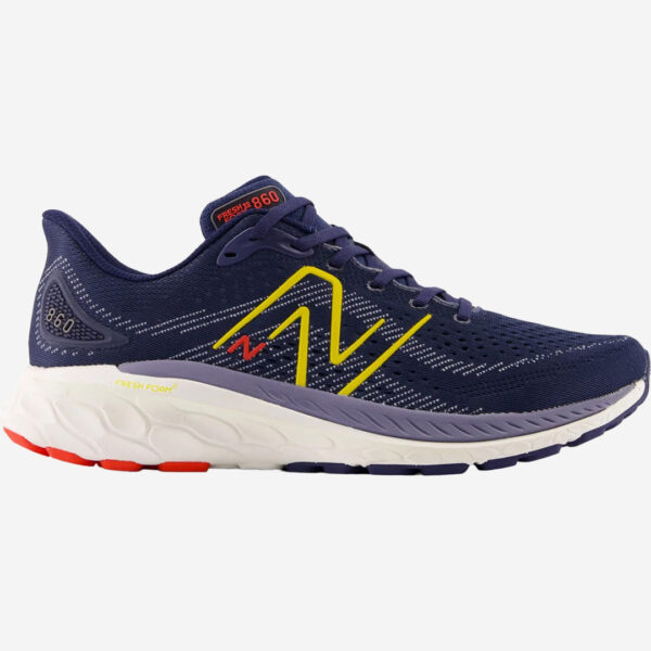 new balance fresh foam x 860 v13 sko skor skobutik blue navy blue jogginsko joggingskor blå löparskor löpare