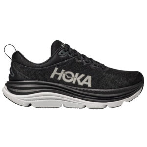 HOKA gaviota 5 herr svart jogging löparsko med pronationsstöd svart skobutik online breda fötter