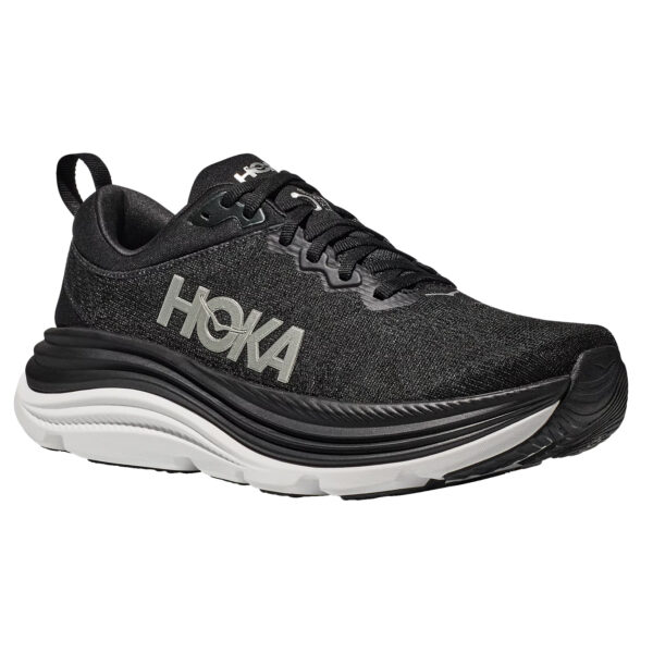 Köp HOKA One One gaviota herr svart jogging löparsko med pronationsstöd svart skobutik online breda fötter