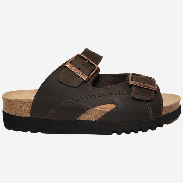 köp Scholl moldava dam sandal brun dk brown rose gold