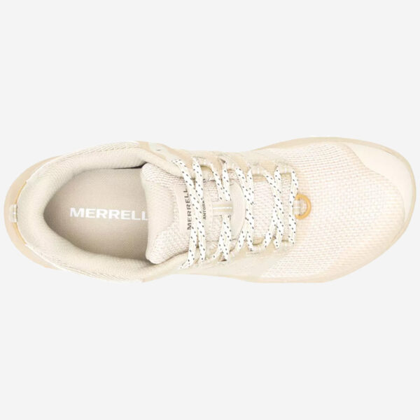 beige merrell antora 3 gtx gore-tex oyster ovansida överdel