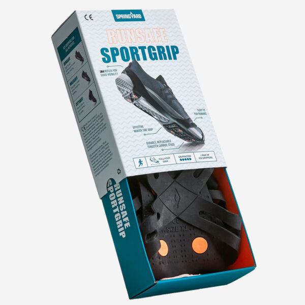 Springyard SportGrip Runsafe broddar dubbar för vinterlöpning