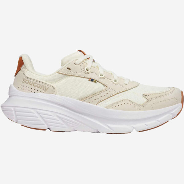 saucony Guide Metro LE promenadsko i beige med bruna detaljer för dam