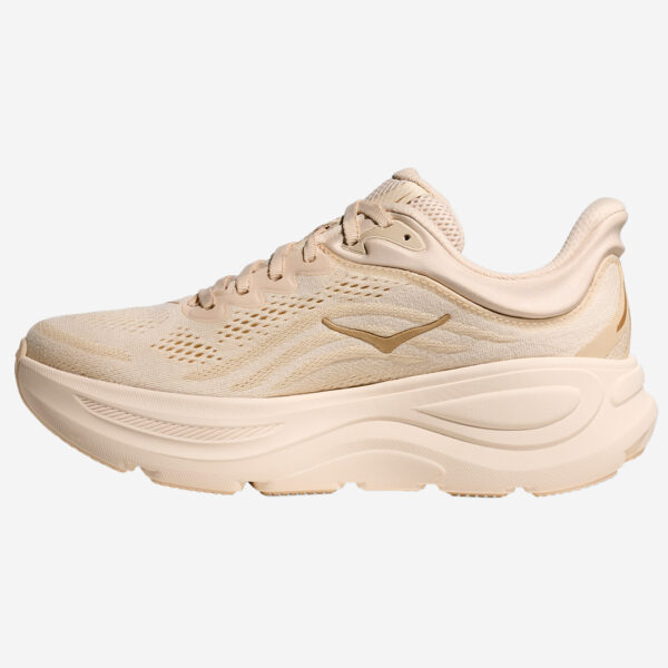 hoka bondi 9 dam beige löparsko
