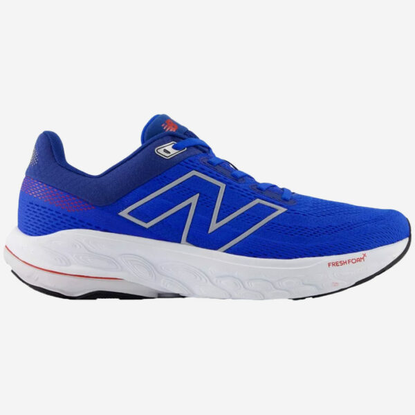new balance fresh foam x 860 v14 herr extra bred blå-vit